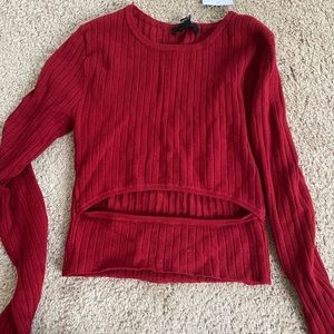 Forever 21 crop knit sweater
